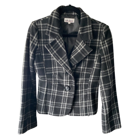 Lady Dutch Plaid Jacket - Picture 1 of 2